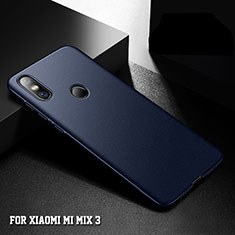 Funda Dura Plastico Rigida Carcasa Mate M05 para Xiaomi Mi Mix 3 Azul
