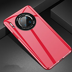 Funda Dura Plastico Rigida Carcasa Mate P01 para Huawei Mate 30 5G Rojo
