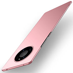Funda Dura Plastico Rigida Carcasa Mate P01 para Huawei Mate 40 Pro Oro Rosa