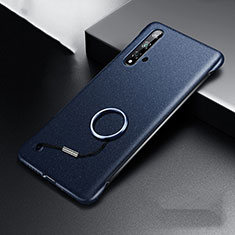 Funda Dura Plastico Rigida Carcasa Mate P01 para Huawei Nova 5 Azul