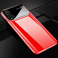 Funda Dura Plastico Rigida Carcasa Mate P01 para Huawei Nova 6 5G Rojo