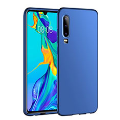 Funda Dura Plastico Rigida Carcasa Mate P01 para Huawei P30 Azul