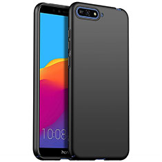 Funda Dura Plastico Rigida Carcasa Mate P01 para Huawei Y6 (2018) Negro