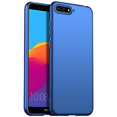 Funda Dura Plastico Rigida Carcasa Mate P01 para Huawei Y6 Prime (2018) Azul