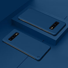 Funda Dura Plastico Rigida Carcasa Mate P01 para Samsung Galaxy S10 5G Azul