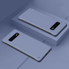 Funda Dura Plastico Rigida Carcasa Mate P01 para Samsung Galaxy S10 Morado