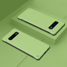 Funda Dura Plastico Rigida Carcasa Mate P01 para Samsung Galaxy S10 Verde