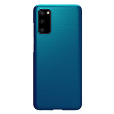 Funda Dura Plastico Rigida Carcasa Mate P01 para Samsung Galaxy S20 Azul