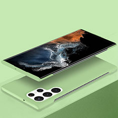 Funda Dura Plastico Rigida Carcasa Mate P01 para Samsung Galaxy S21 Ultra 5G Verde