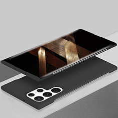 Funda Dura Plastico Rigida Carcasa Mate P01 para Samsung Galaxy S24 Ultra 5G Negro