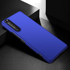 Funda Dura Plastico Rigida Carcasa Mate P01 para Sony Xperia 1 III Azul