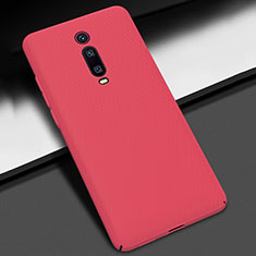 Funda Dura Plastico Rigida Carcasa Mate P01 para Xiaomi Mi 9T Pro Rojo
