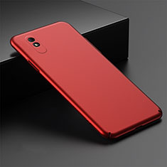 Funda Dura Plastico Rigida Carcasa Mate P01 para Xiaomi Redmi 9AT Rojo