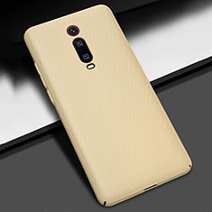 Funda Dura Plastico Rigida Carcasa Mate P01 para Xiaomi Redmi K20 Oro