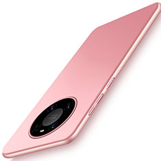Funda Dura Plastico Rigida Carcasa Mate P02 para Huawei Mate 40 Oro Rosa
