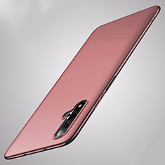 Funda Dura Plastico Rigida Carcasa Mate P02 para Huawei Nova 5 Oro Rosa