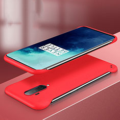 Funda Dura Plastico Rigida Carcasa Mate P02 para OnePlus 7T Pro Rojo