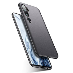 Funda Dura Plastico Rigida Carcasa Mate P02 para Xiaomi Mi Note 10 Pro Gris Oscuro