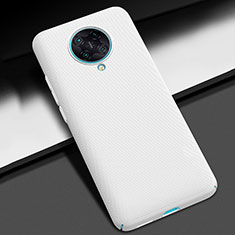 Funda Dura Plastico Rigida Carcasa Mate P02 para Xiaomi Poco F2 Pro Blanco