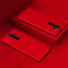 Funda Dura Plastico Rigida Carcasa Mate P02 para Xiaomi Redmi Note 8 Pro Rojo