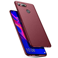 Funda Dura Plastico Rigida Carcasa Mate P03 para Huawei Honor View 20 Rojo Rosa