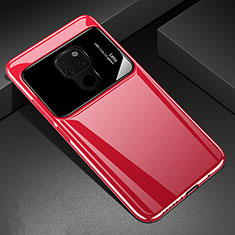 Funda Dura Plastico Rigida Carcasa Mate P03 para Huawei Mate 20 X 5G Rojo