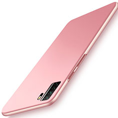Funda Dura Plastico Rigida Carcasa Mate P03 para Huawei Nova 7 SE 5G Oro Rosa