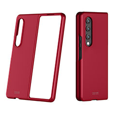 Funda Dura Plastico Rigida Carcasa Mate P03 para Samsung Galaxy Z Fold3 5G Rojo