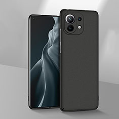 Funda Dura Plastico Rigida Carcasa Mate P03 para Xiaomi Mi 11 5G Negro