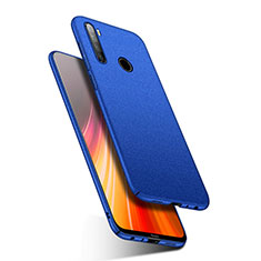 Funda Dura Plastico Rigida Carcasa Mate P03 para Xiaomi Redmi Note 8 (2021) Azul