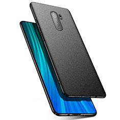 Funda Dura Plastico Rigida Carcasa Mate P03 para Xiaomi Redmi Note 8 Pro Negro