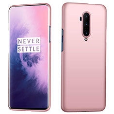 Funda Dura Plastico Rigida Carcasa Mate P04 para OnePlus 7T Pro Oro Rosa