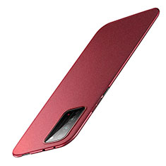 Funda Dura Plastico Rigida Carcasa Mate P05 para Huawei Honor X10 5G Rojo Rosa