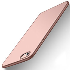 Funda Dura Plastico Rigida Carcasa Mate P08 para Apple iPhone 6 Oro Rosa