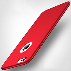 Funda Dura Plastico Rigida Carcasa Mate P09 para Apple iPhone 6S Rojo