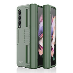 Funda Dura Plastico Rigida Carcasa Mate P09 para Samsung Galaxy Z Fold4 5G Verde