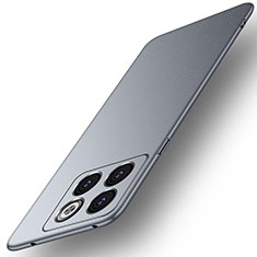 Funda Dura Plastico Rigida Carcasa Mate para OnePlus Ace Pro 5G Gris