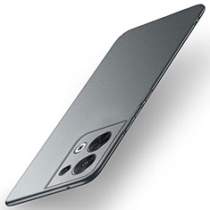 Funda Dura Plastico Rigida Carcasa Mate para Oppo Reno8 Pro+ Plus 5G Gris