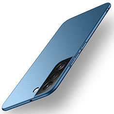 Funda Dura Plastico Rigida Carcasa Mate para Samsung Galaxy S21 5G Azul