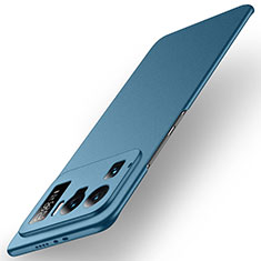 Funda Dura Plastico Rigida Carcasa Mate para Xiaomi Mi 11 Ultra 5G Azul