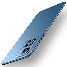 Funda Dura Plastico Rigida Carcasa Mate para Xiaomi Redmi Note 11 Pro+ Plus 5G Azul
