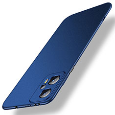 Funda Dura Plastico Rigida Carcasa Mate para Xiaomi Redmi Note 11T Pro 5G Azul