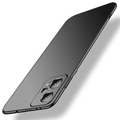 Funda Dura Plastico Rigida Carcasa Mate para Xiaomi Redmi Note 11T Pro 5G Negro