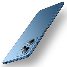 Funda Dura Plastico Rigida Carcasa Mate para Xiaomi Redmi Note 12 Pro+ Plus 5G Azul