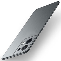 Funda Dura Plastico Rigida Carcasa Mate para Xiaomi Redmi Note 13 Pro 5G Gris