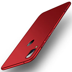 Funda Dura Plastico Rigida Carcasa Mate R01 para Huawei Y9 (2019) Rojo