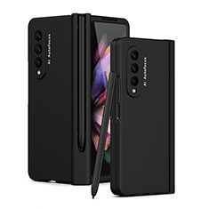 Funda Dura Plastico Rigida Carcasa Mate T01 para Samsung Galaxy Z Fold4 5G Negro