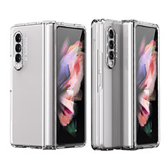 Funda Dura Plastico Rigida Carcasa Mate T02 para Samsung Galaxy Z Fold4 5G Claro