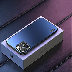 Funda Dura Plastico Rigida Carcasa Mate TB2 para Apple iPhone 13 Pro Azul