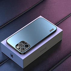 Funda Dura Plastico Rigida Carcasa Mate TB2 para Apple iPhone 14 Pro Azul Claro